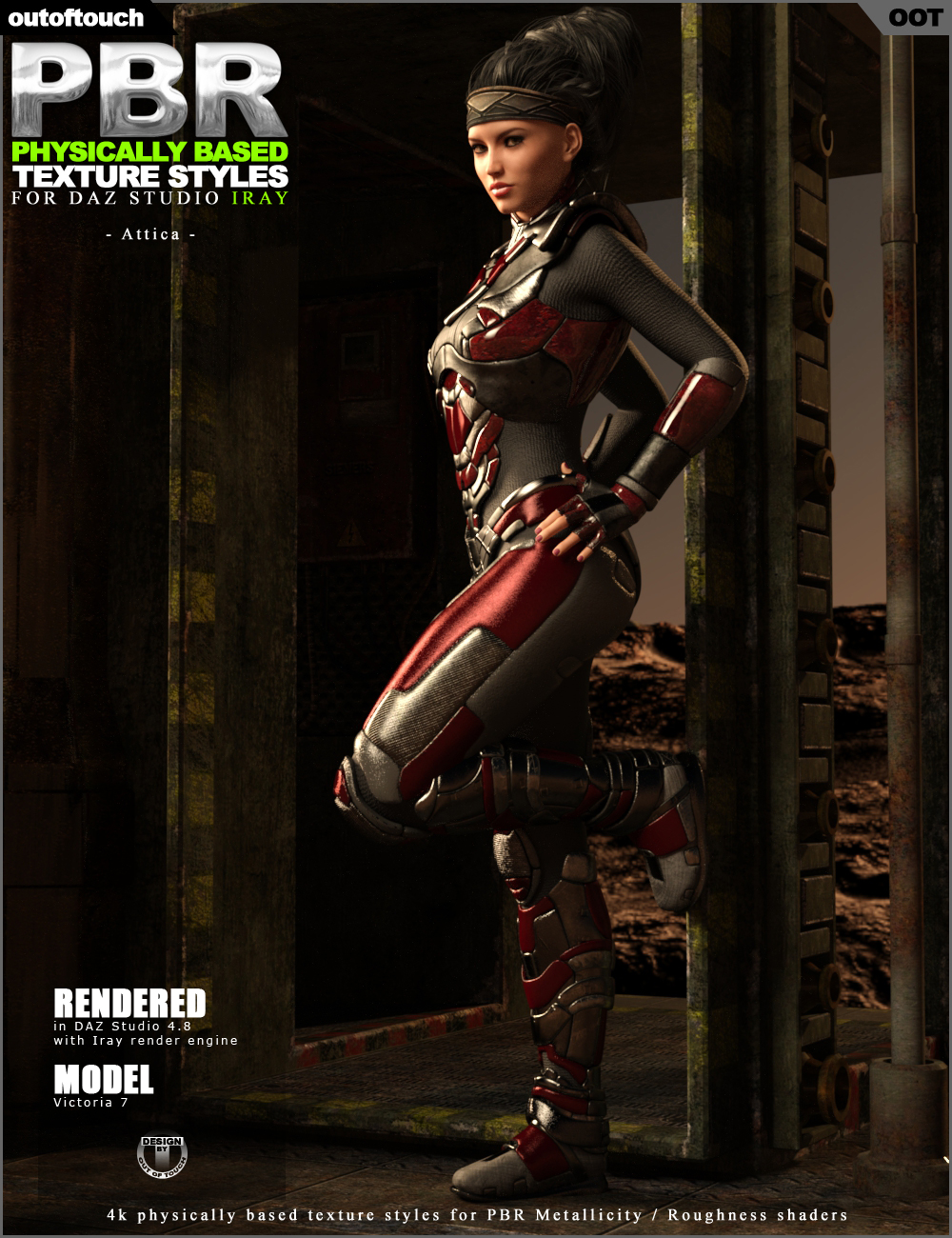 OOT PBR Texture Styles for Attica for G3F by N/A