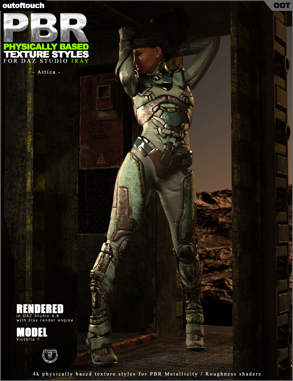OOT PBR Texture Styles for Attica for G3F by N/A