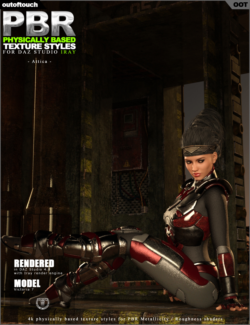 OOT PBR Texture Styles for Attica for G3F by N/A
