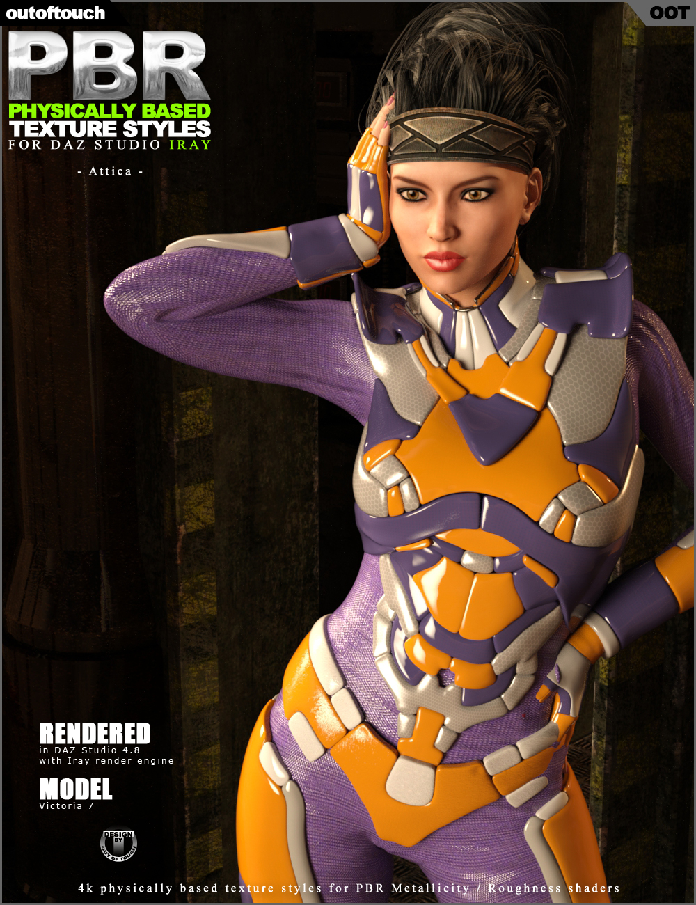 OOT PBR Texture Styles for Attica for G3F by N/A