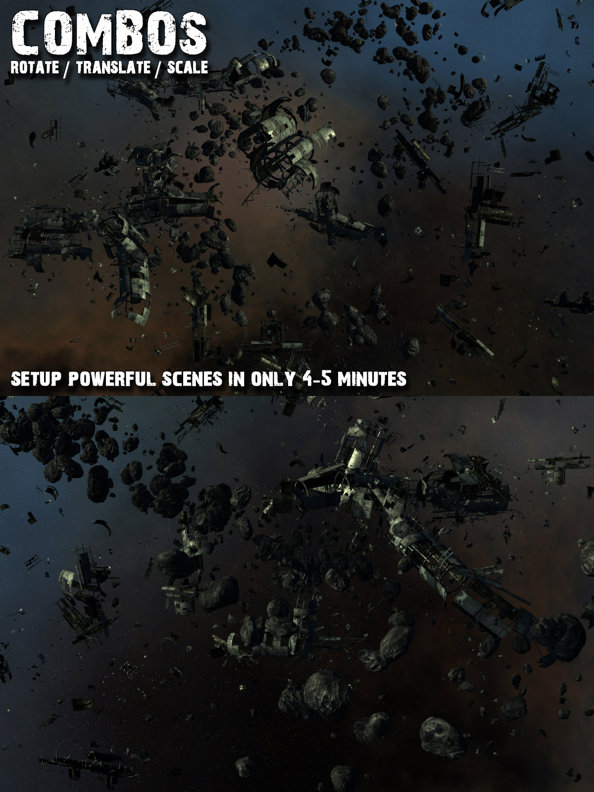 Space Debris_Set of Props by N/A