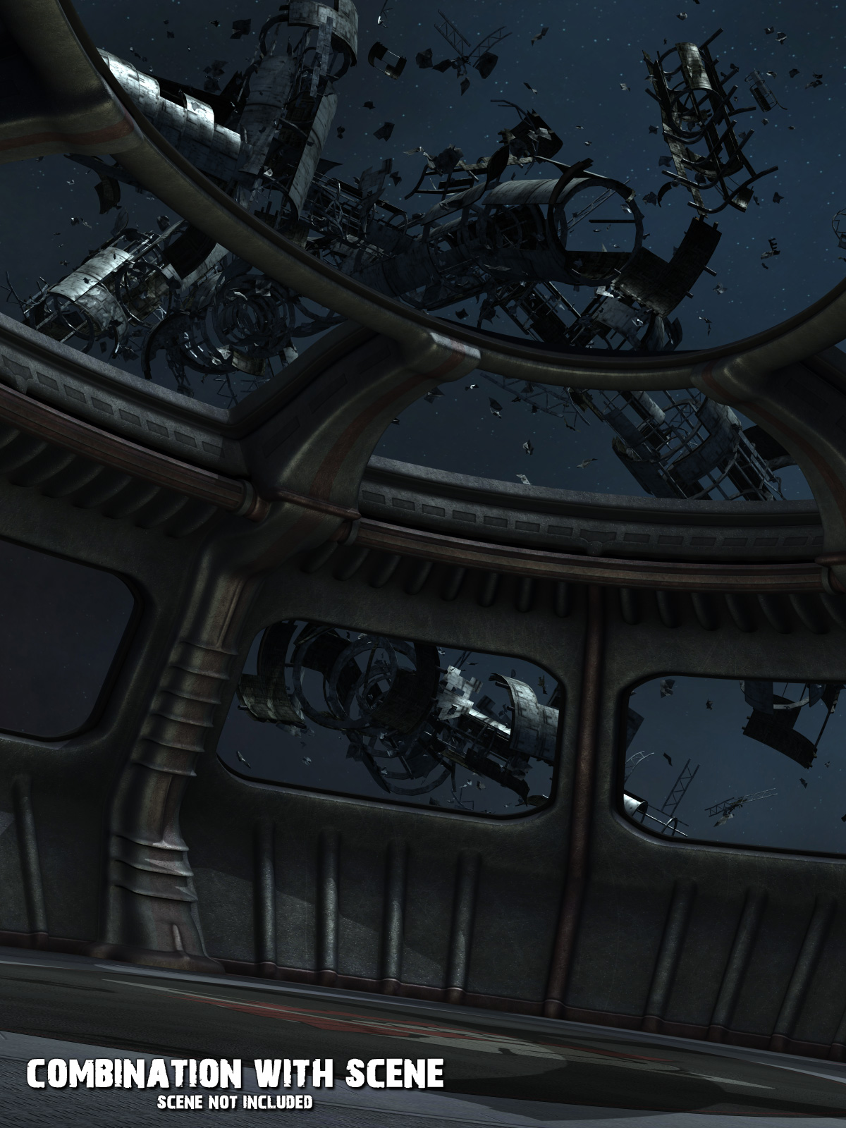 Space Debris_Set of Props by N/A