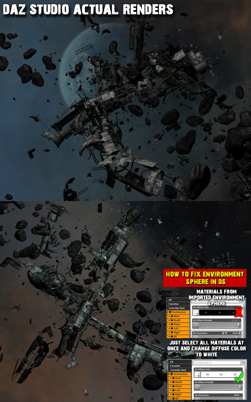 Space Debris_Set of Props by N/A
