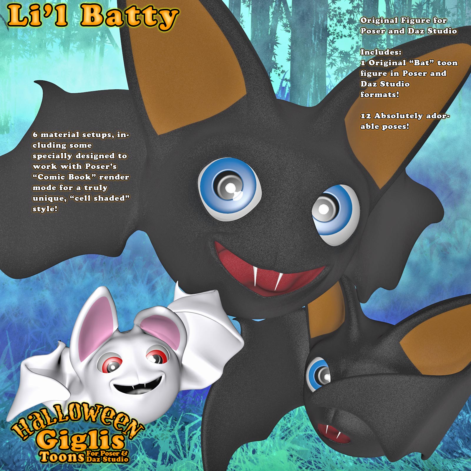 Gigli Halloween - Li'l Batty by N/A