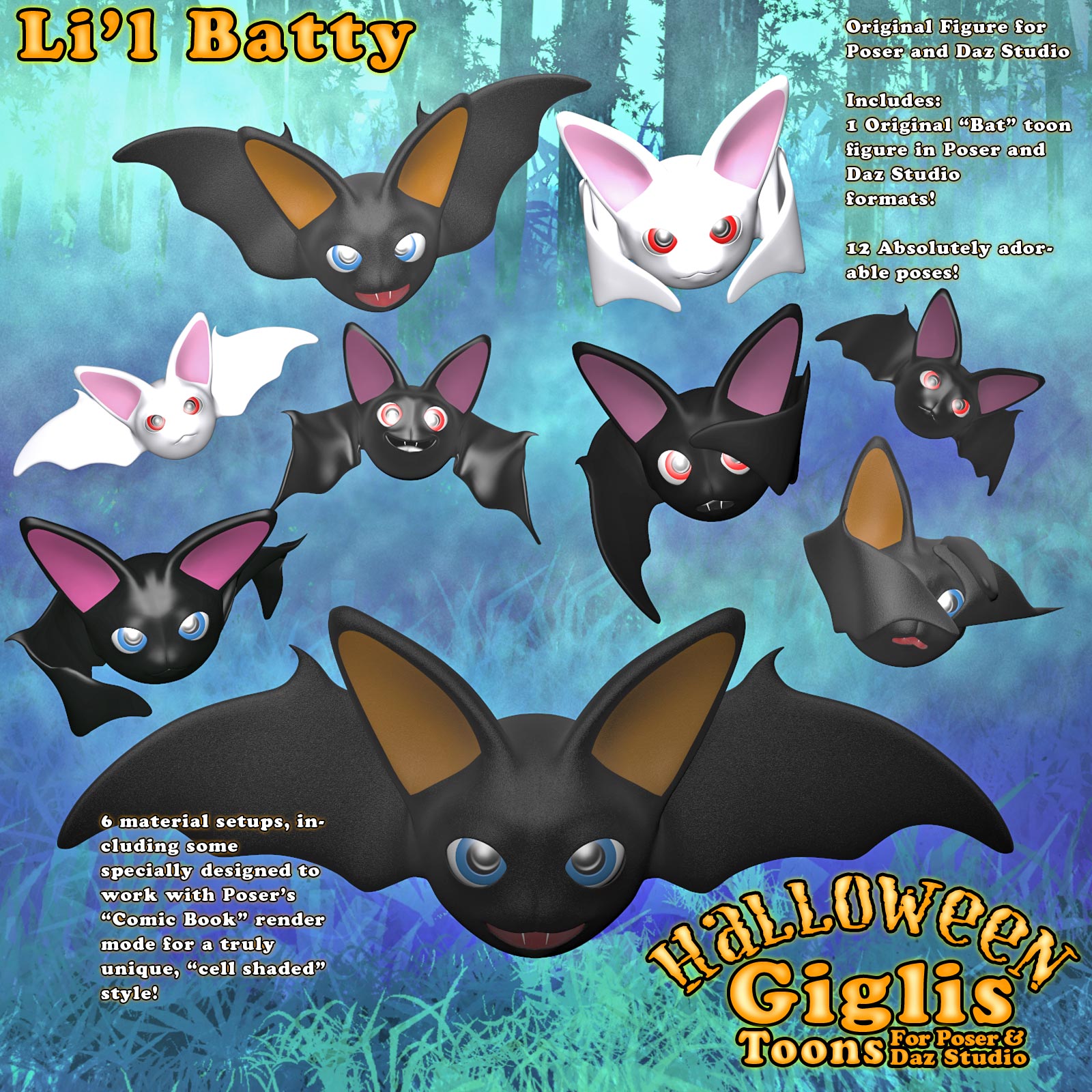 Gigli Halloween - Li'l Batty by N/A