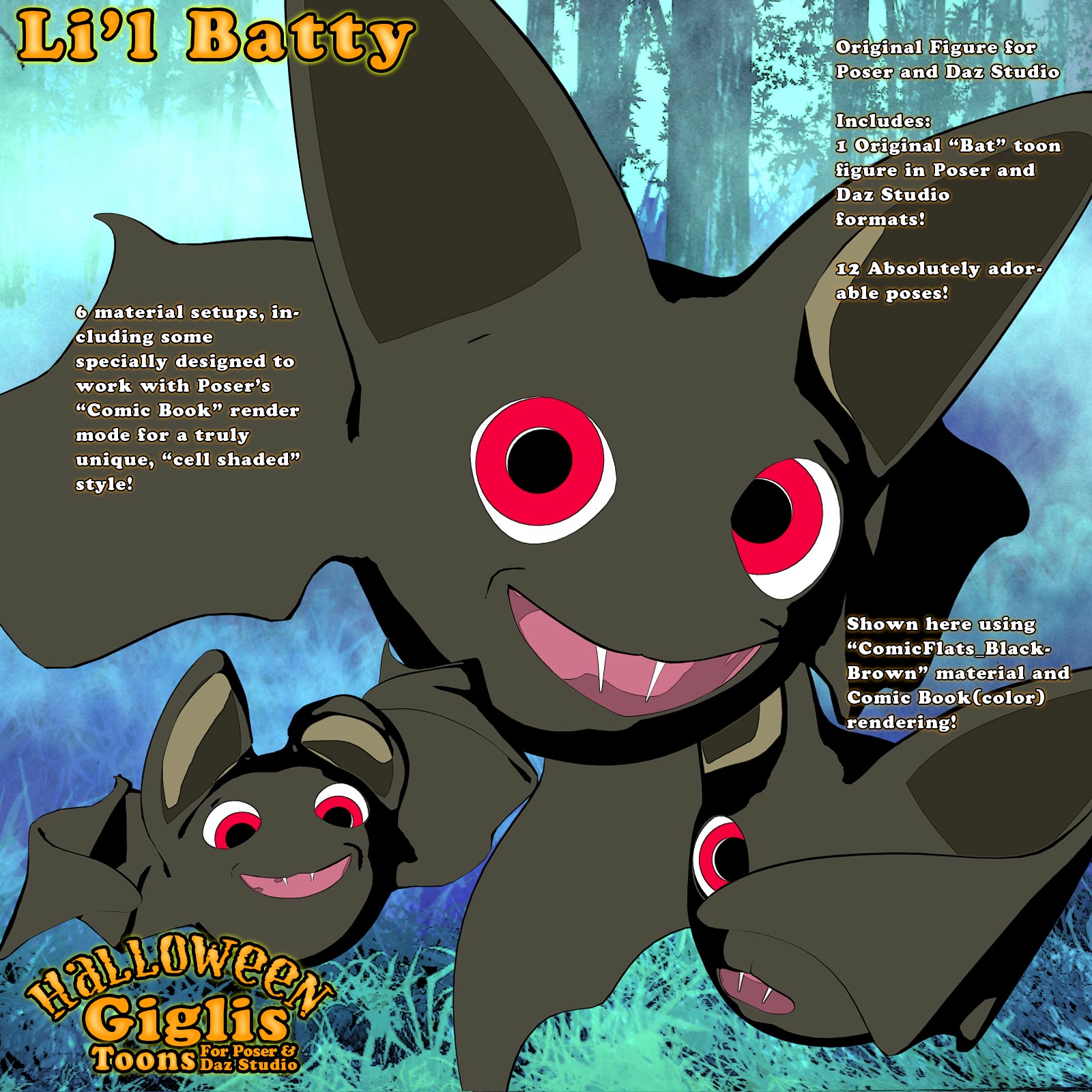 Gigli Halloween - Li'l Batty by N/A