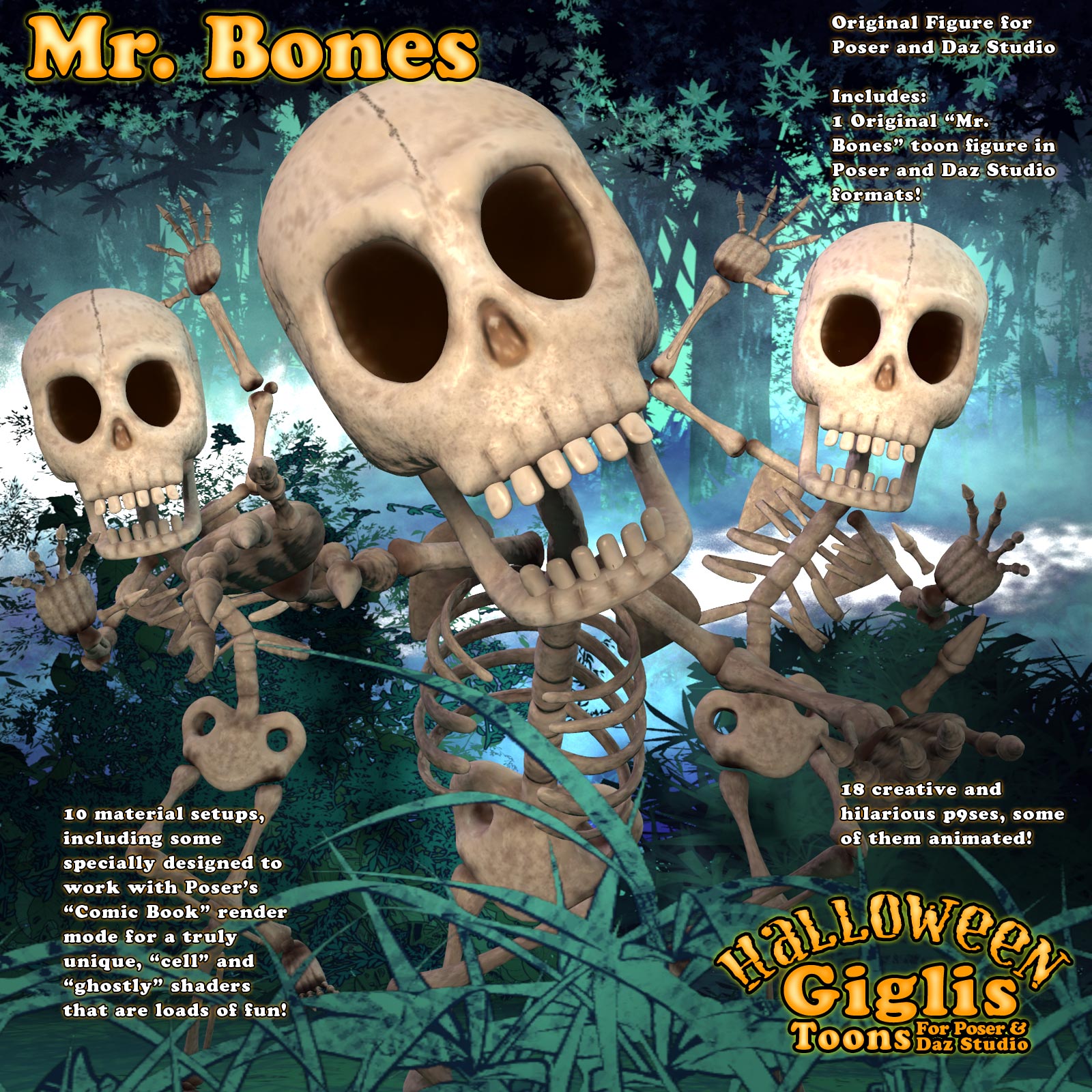 Gigli Halloween - Bones by N/A