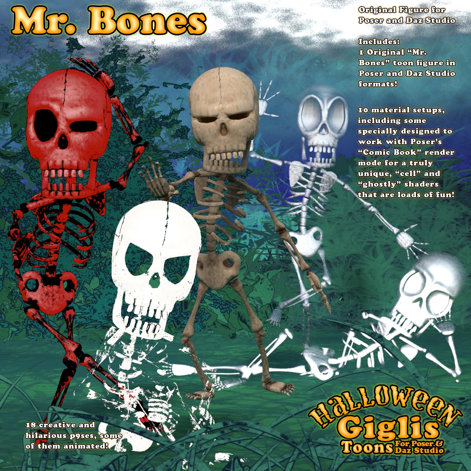 Gigli Halloween - Bones by N/A