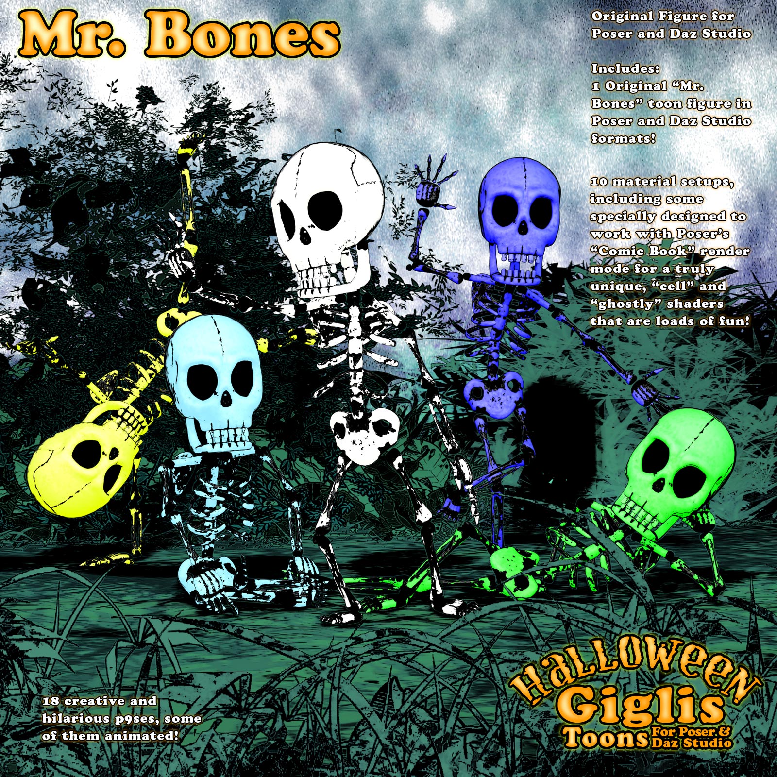 Gigli Halloween - Bones by N/A