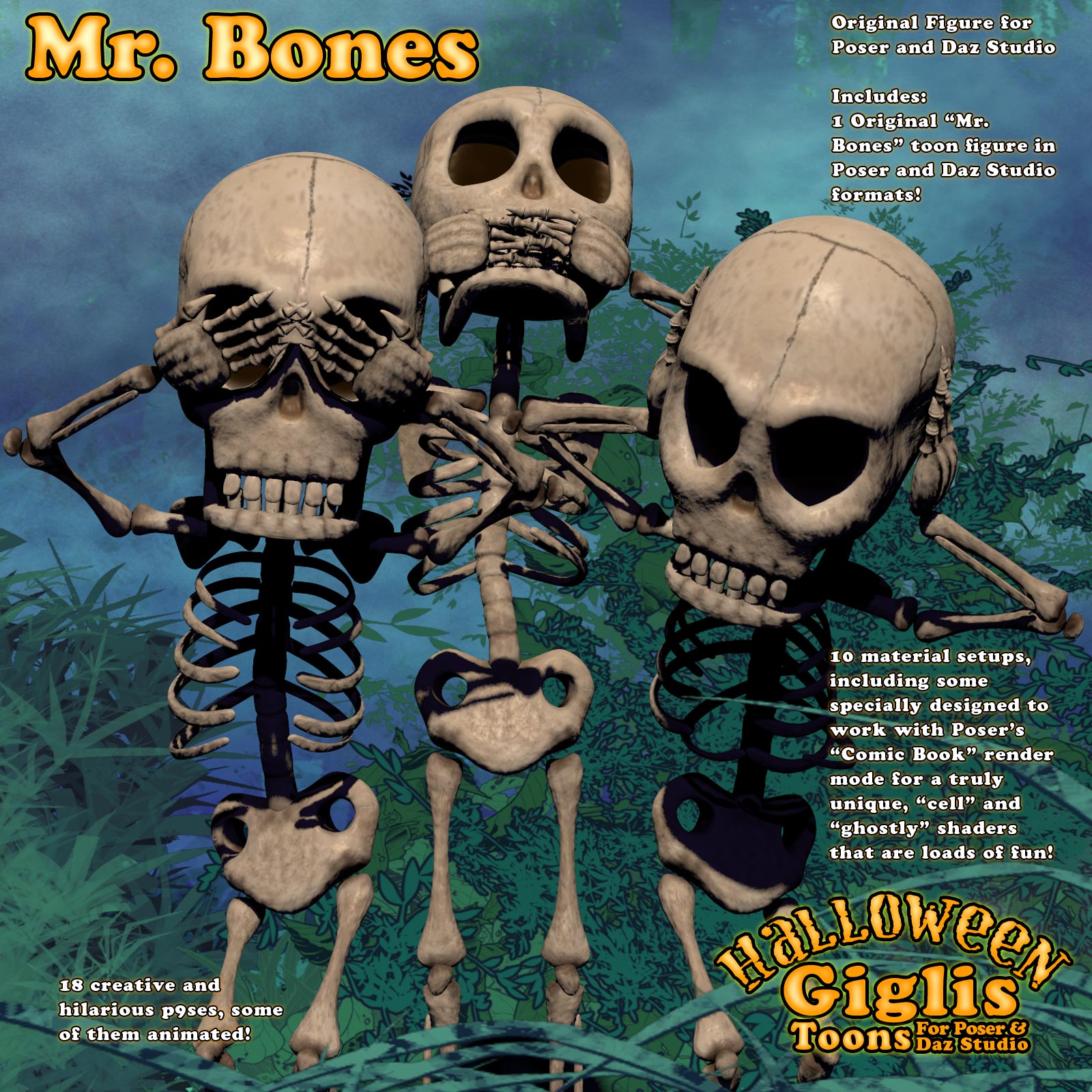Gigli Halloween - Bones by N/A