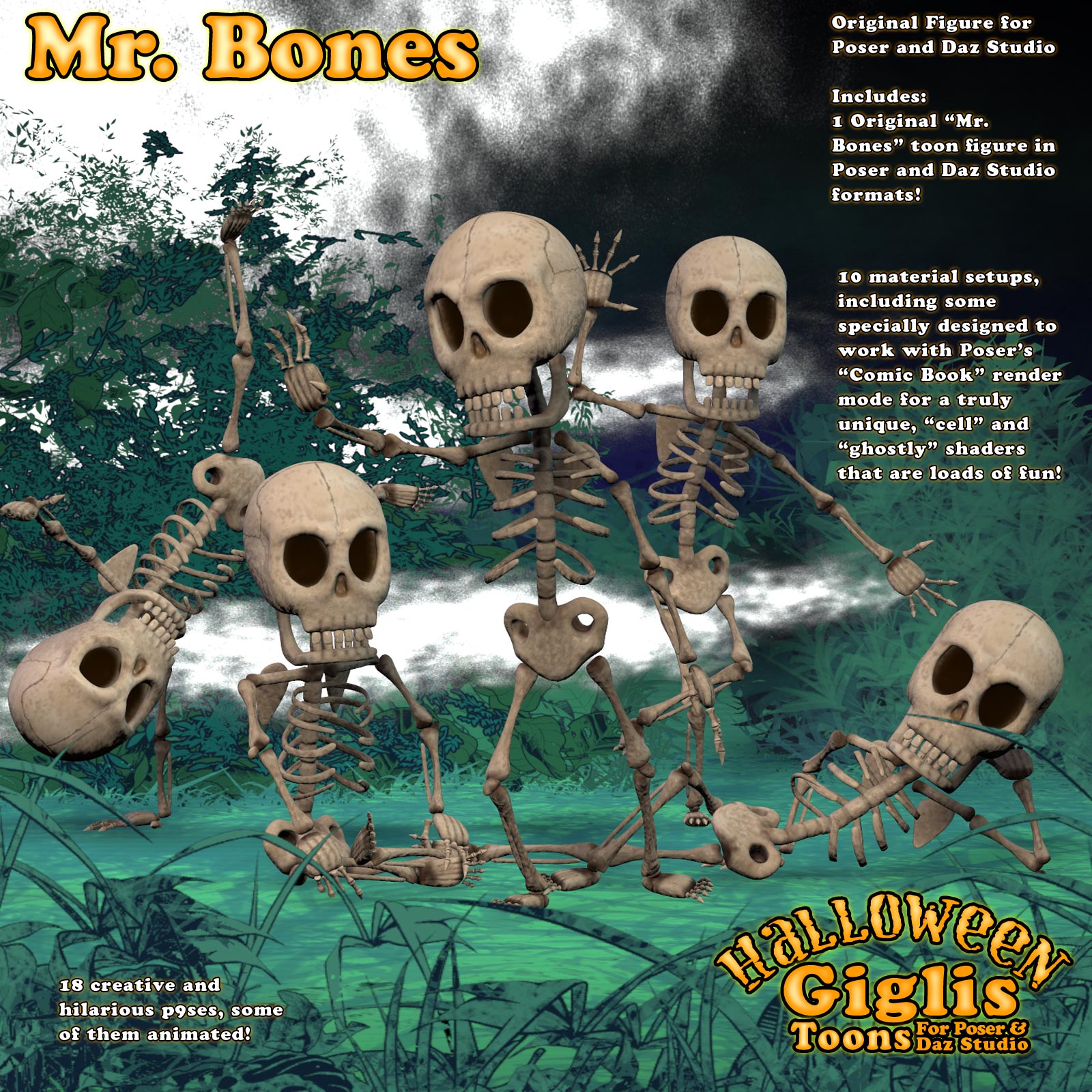 Gigli Halloween - Bones by N/A