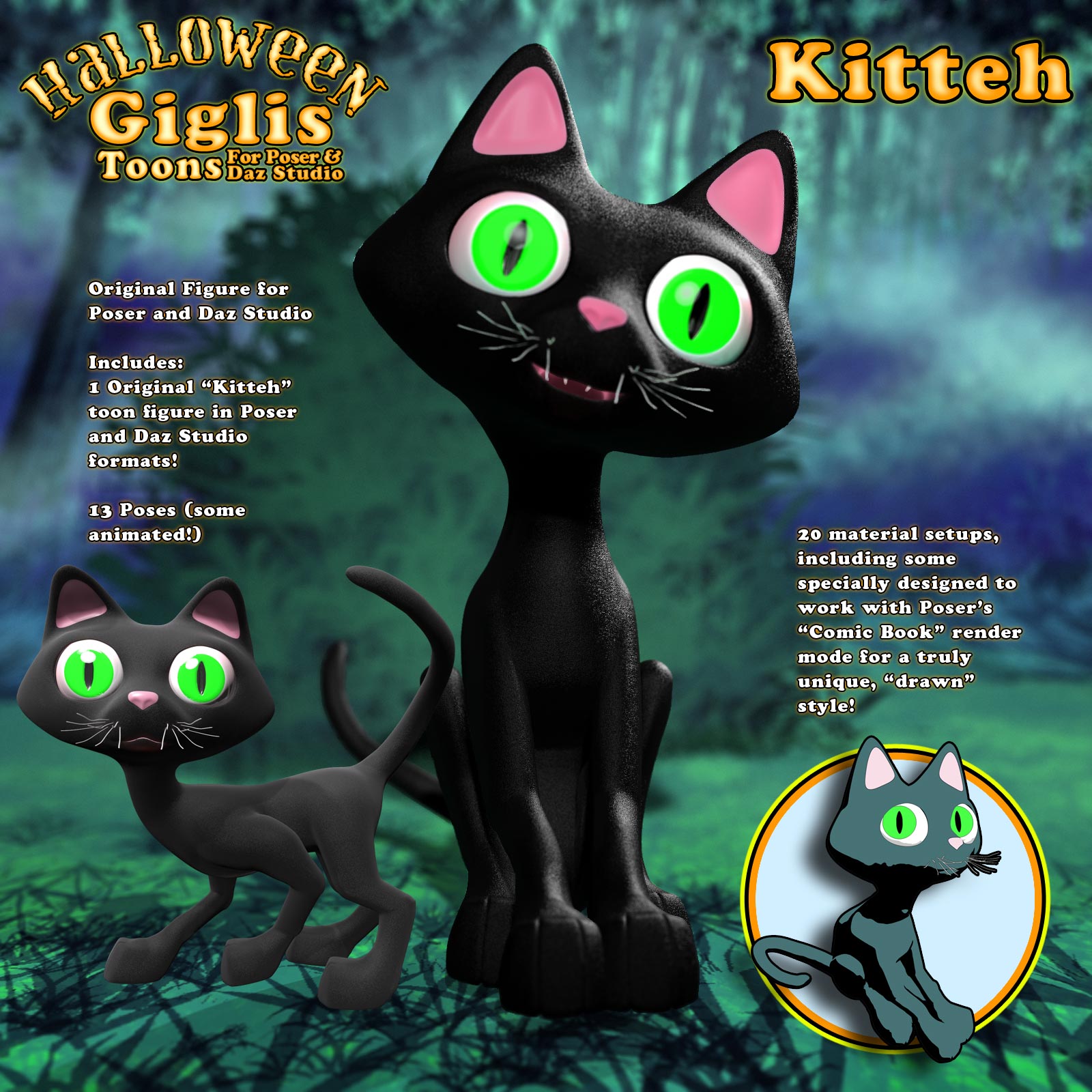 Gigli Halloween - Kitteh by N/A