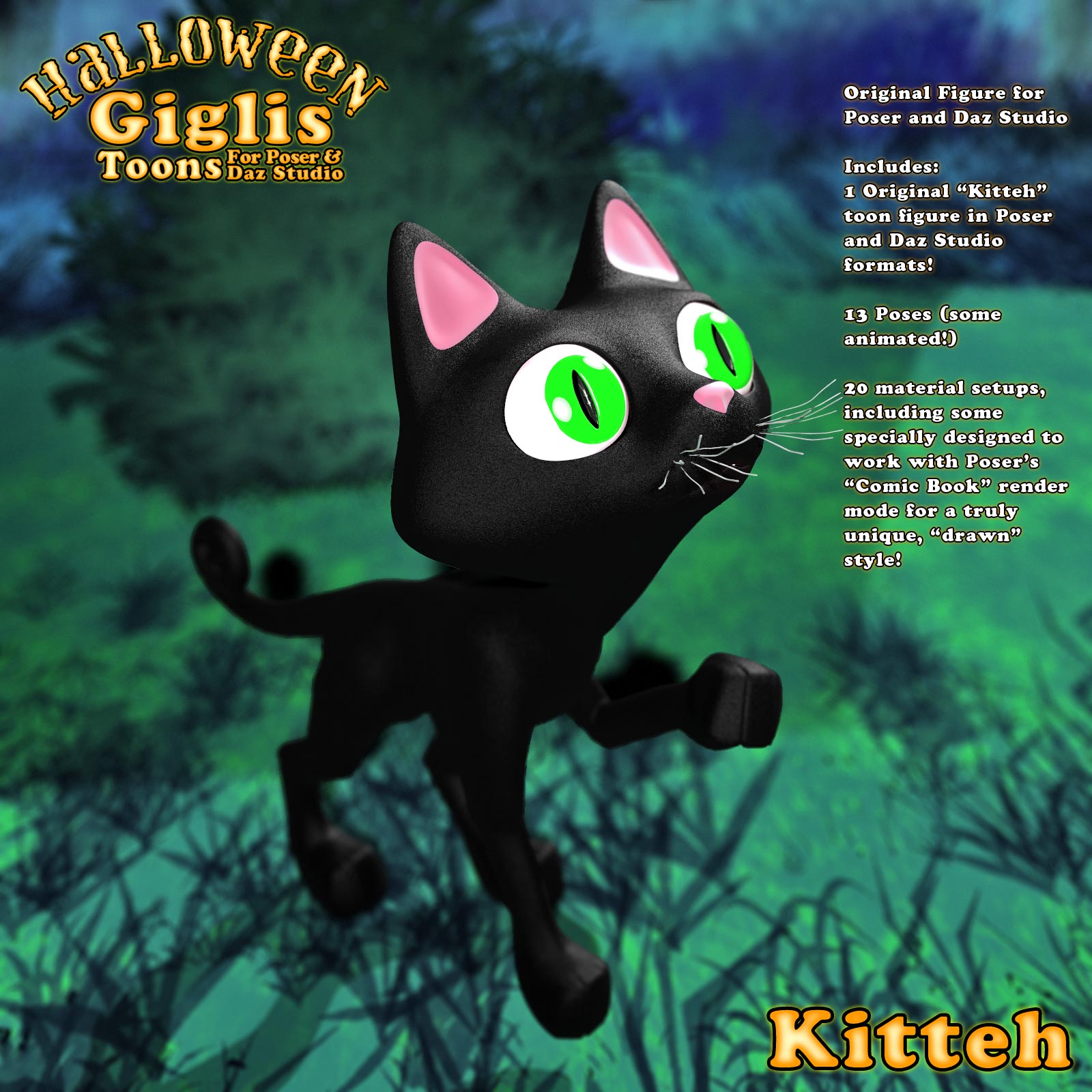 Gigli Halloween - Kitteh by N/A