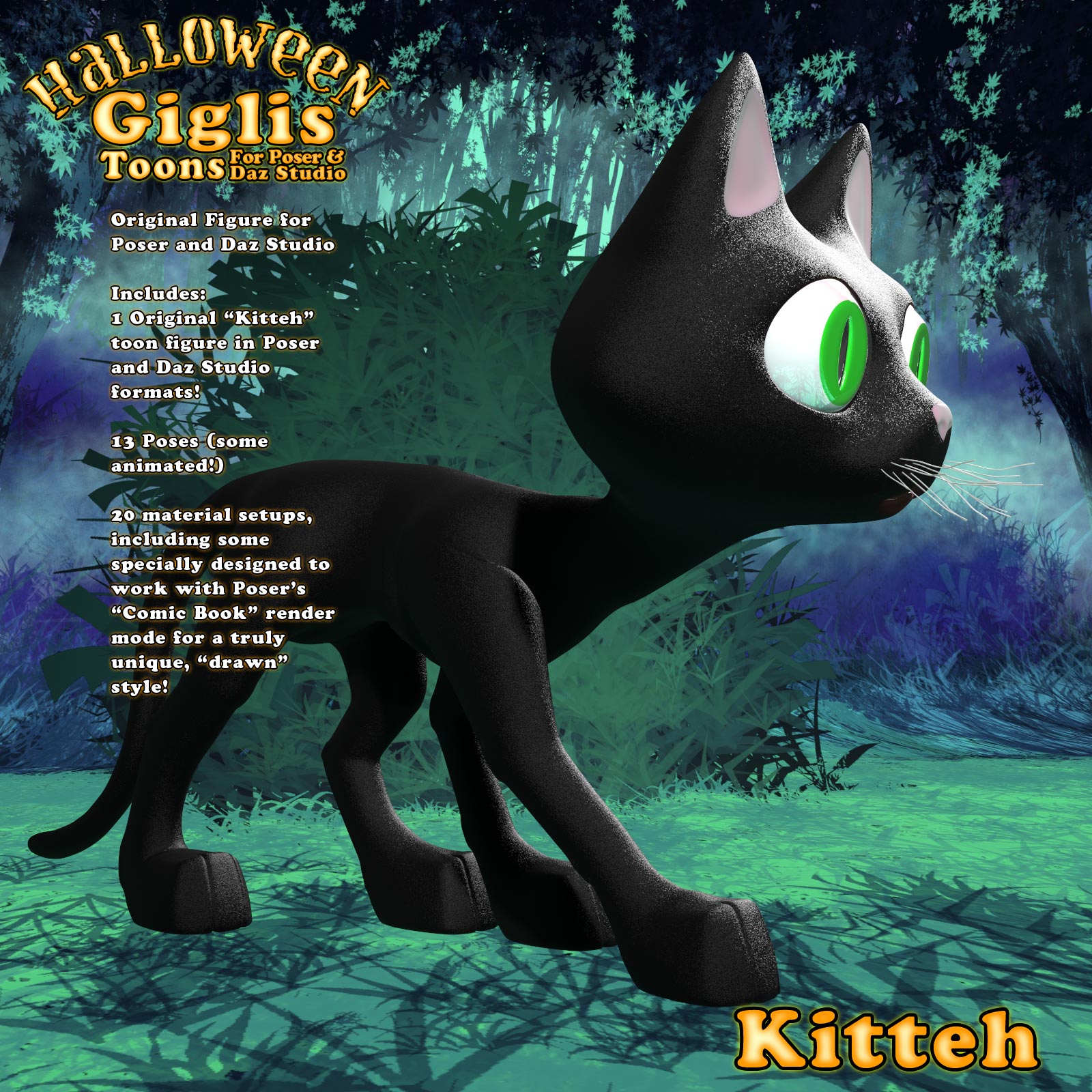 Gigli Halloween - Kitteh by N/A