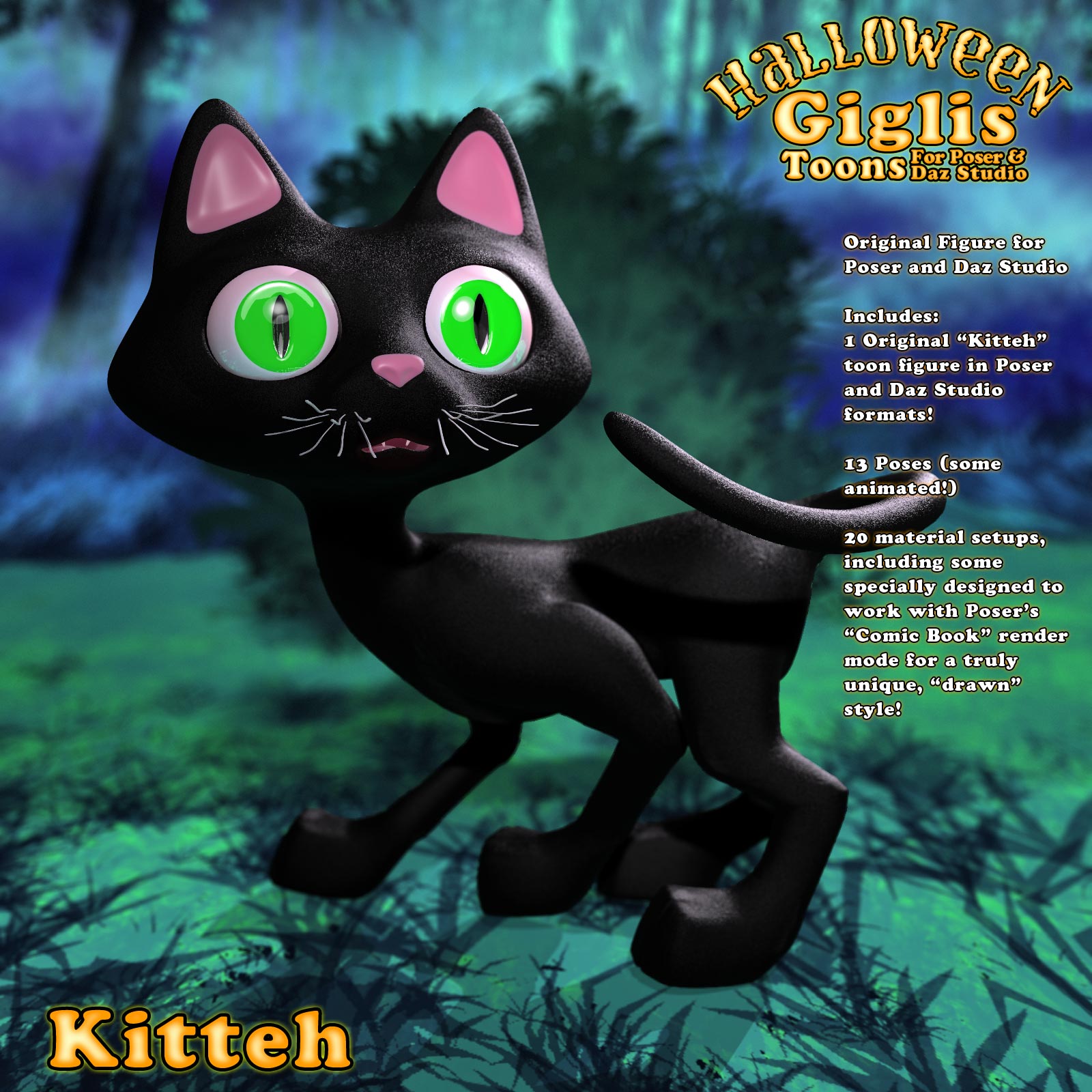 Gigli Halloween - Kitteh by N/A
