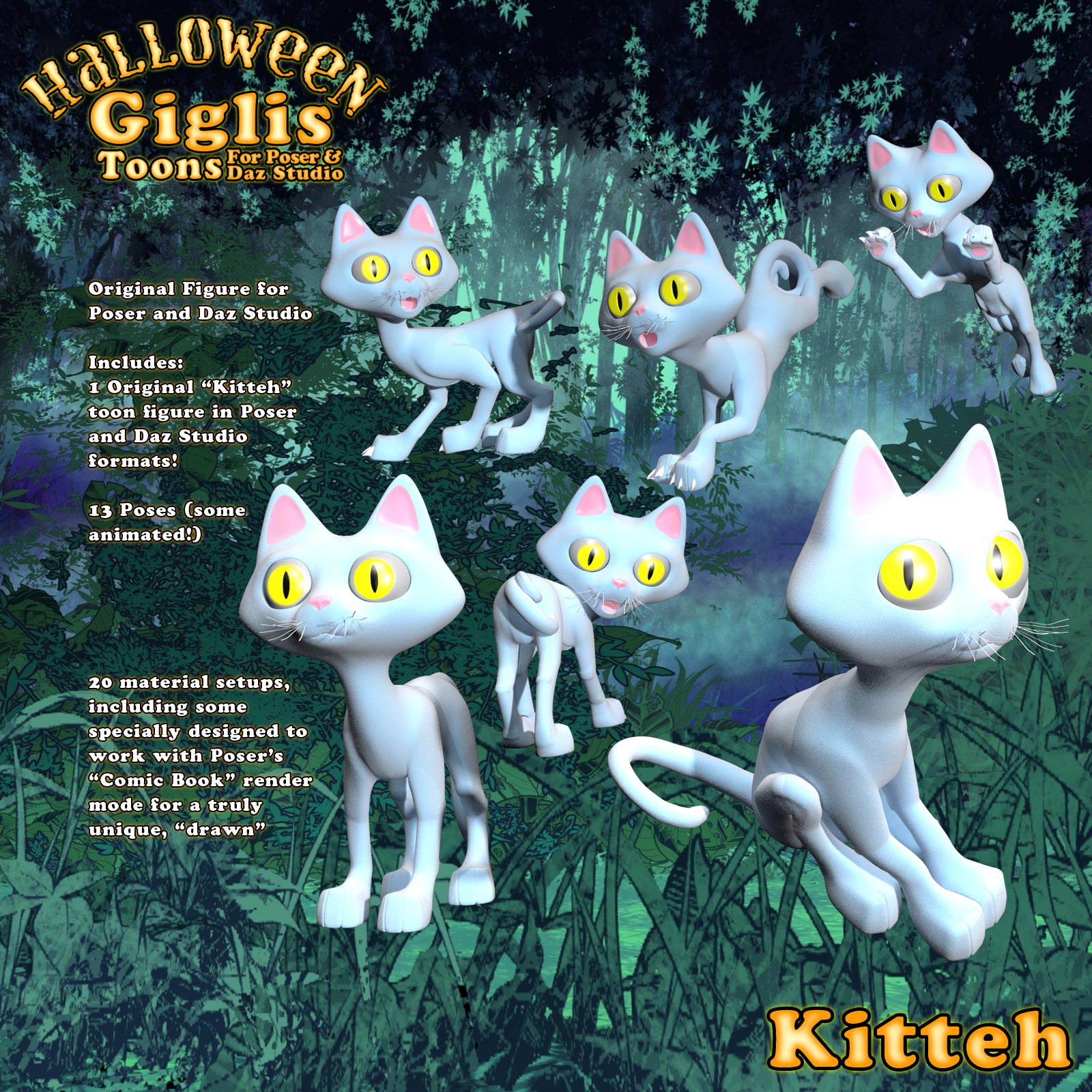 Gigli Halloween - Kitteh by N/A