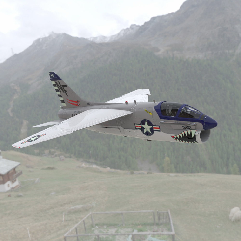 Corsair II (for Poser) by N/A