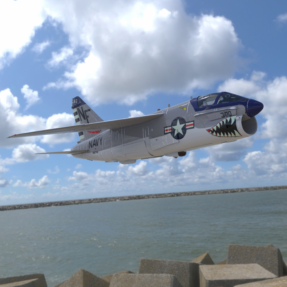 Corsair II (for Poser) by N/A