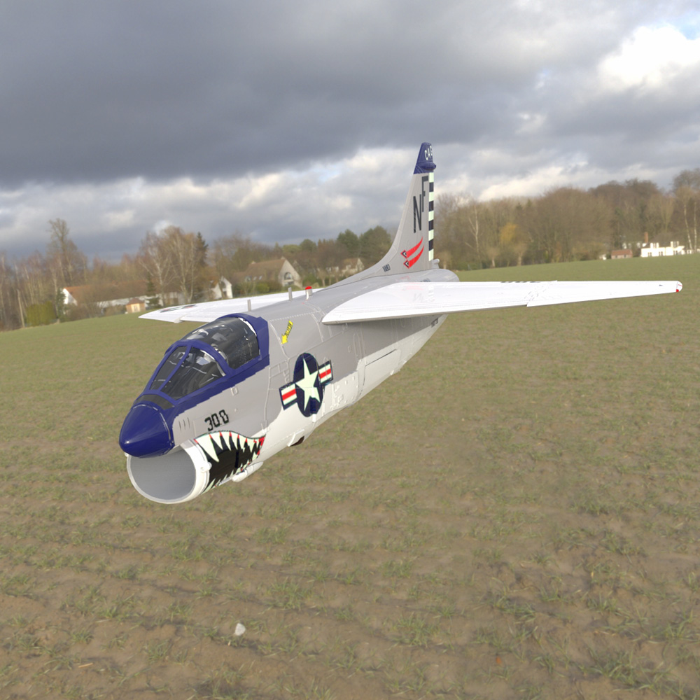Corsair II (for Poser) by N/A