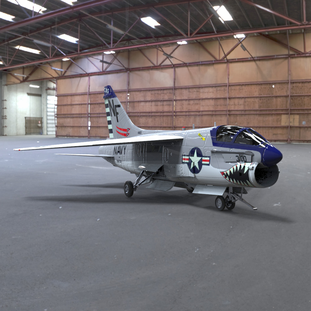 Corsair II (for Poser) by N/A