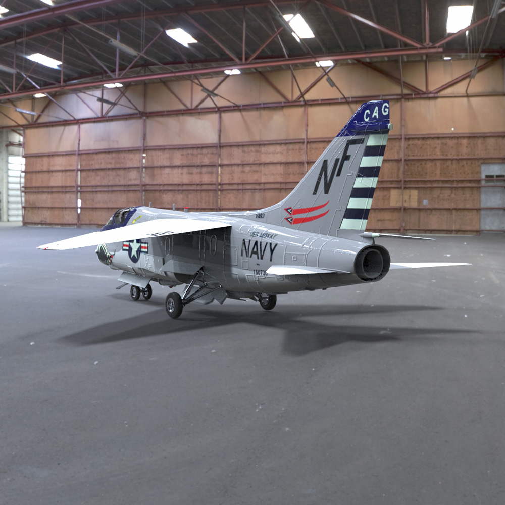 Corsair II (for Poser) by N/A