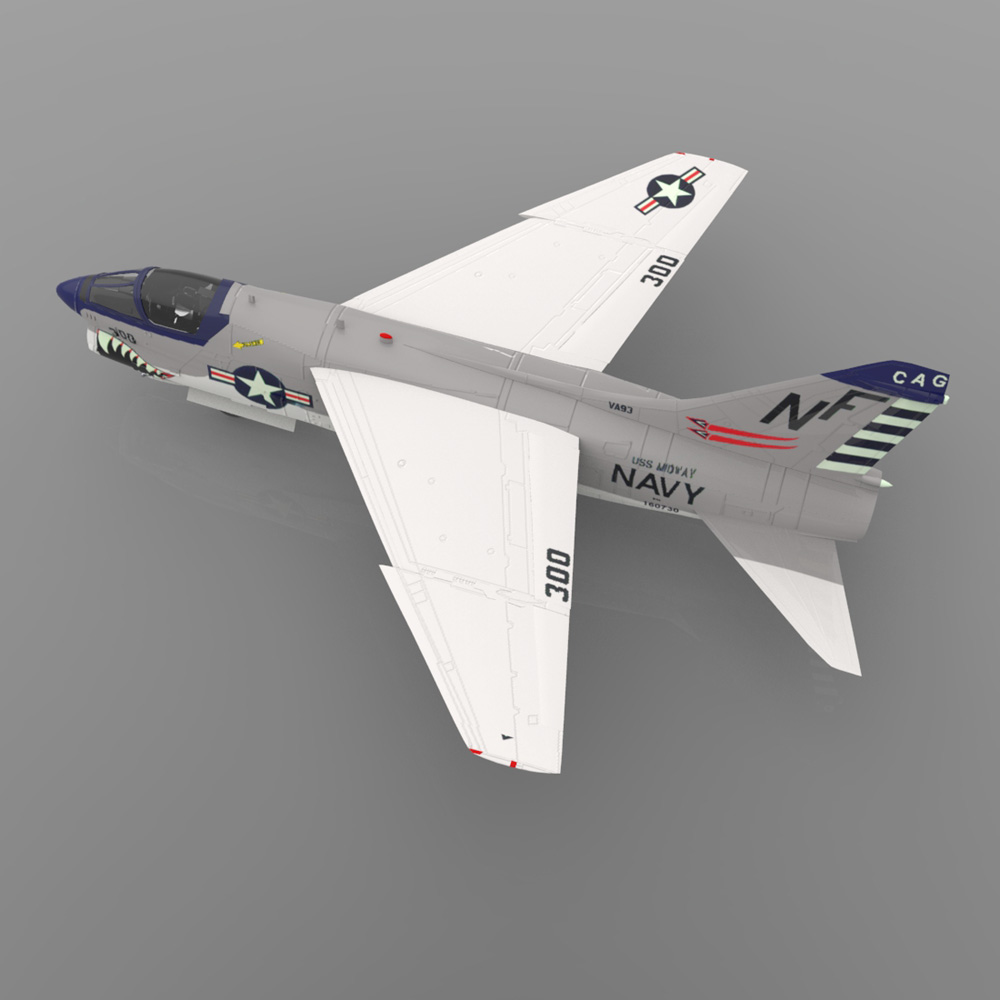 Corsair II (for Poser) by N/A