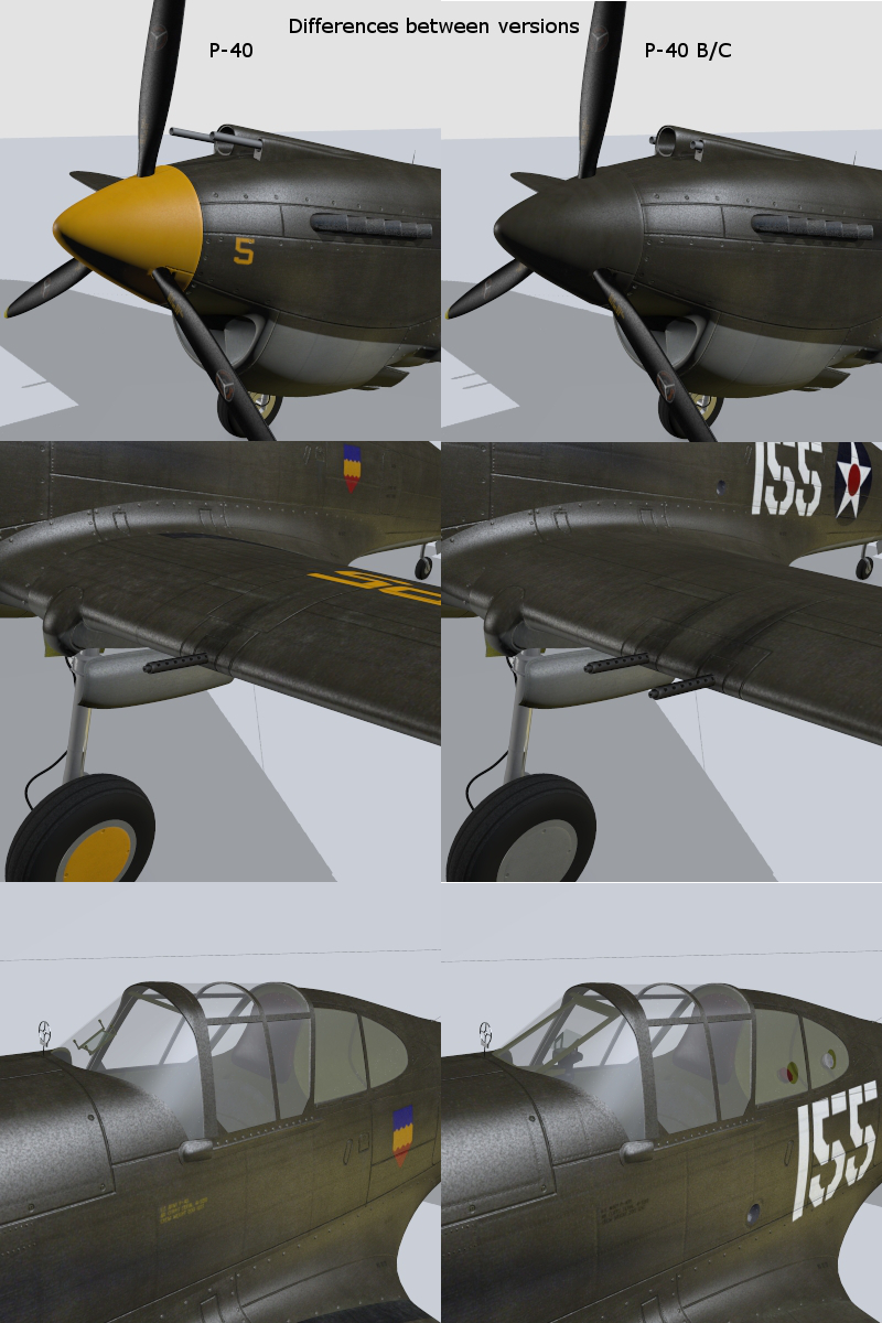 'Long-nosed' P-40 Tomahawk for Poser by N/A