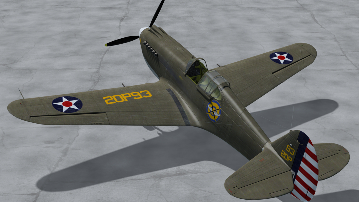 'Long-nosed' P-40 Tomahawk for Poser by N/A
