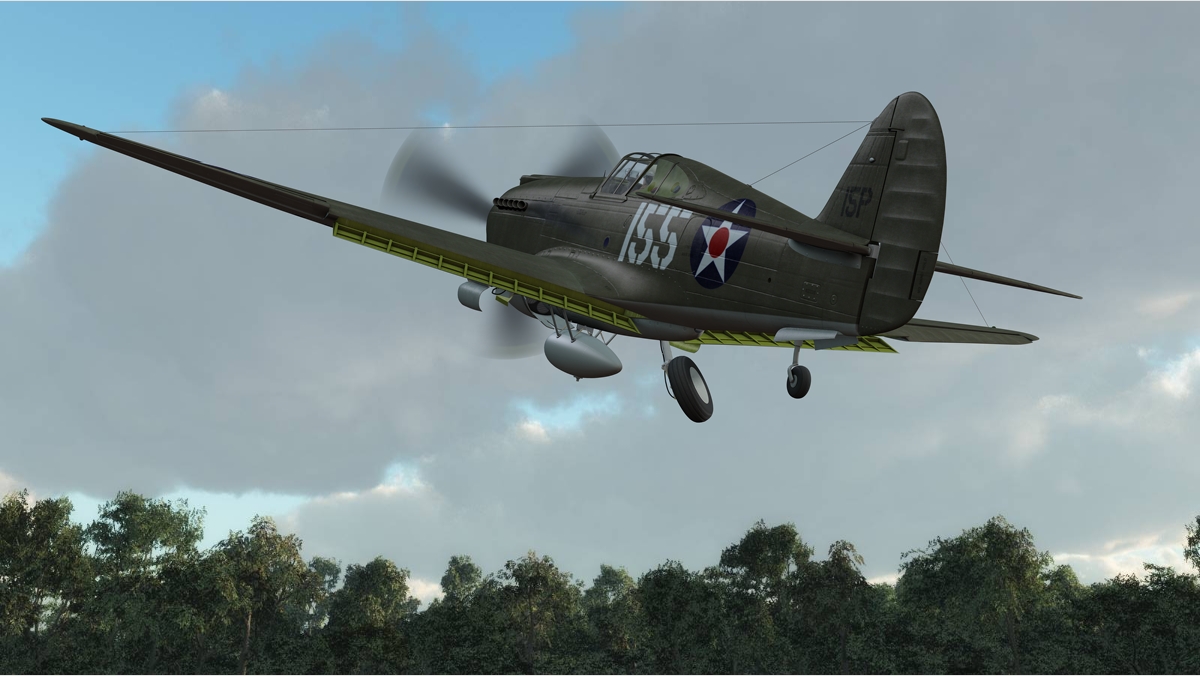 'Long-nosed' P-40 Tomahawk for Poser by N/A