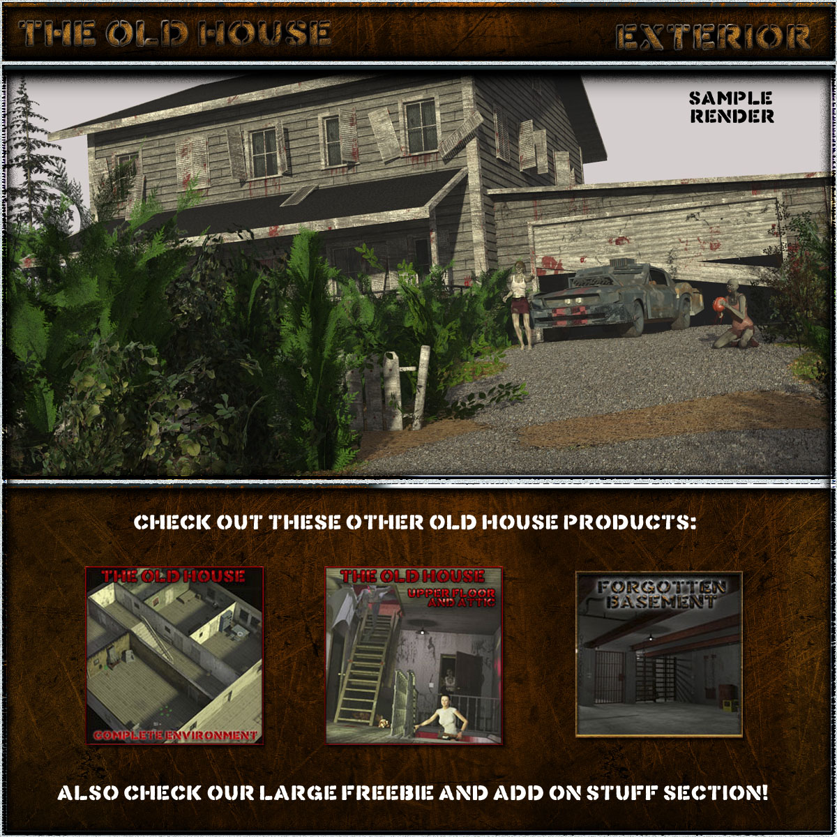 Old House Exterior & Bloody Extension by N/A