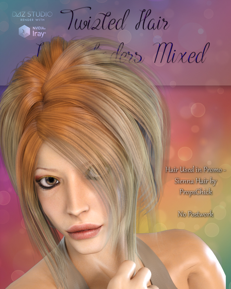 Twizted Hair Iray Shaders Mixed by N/A