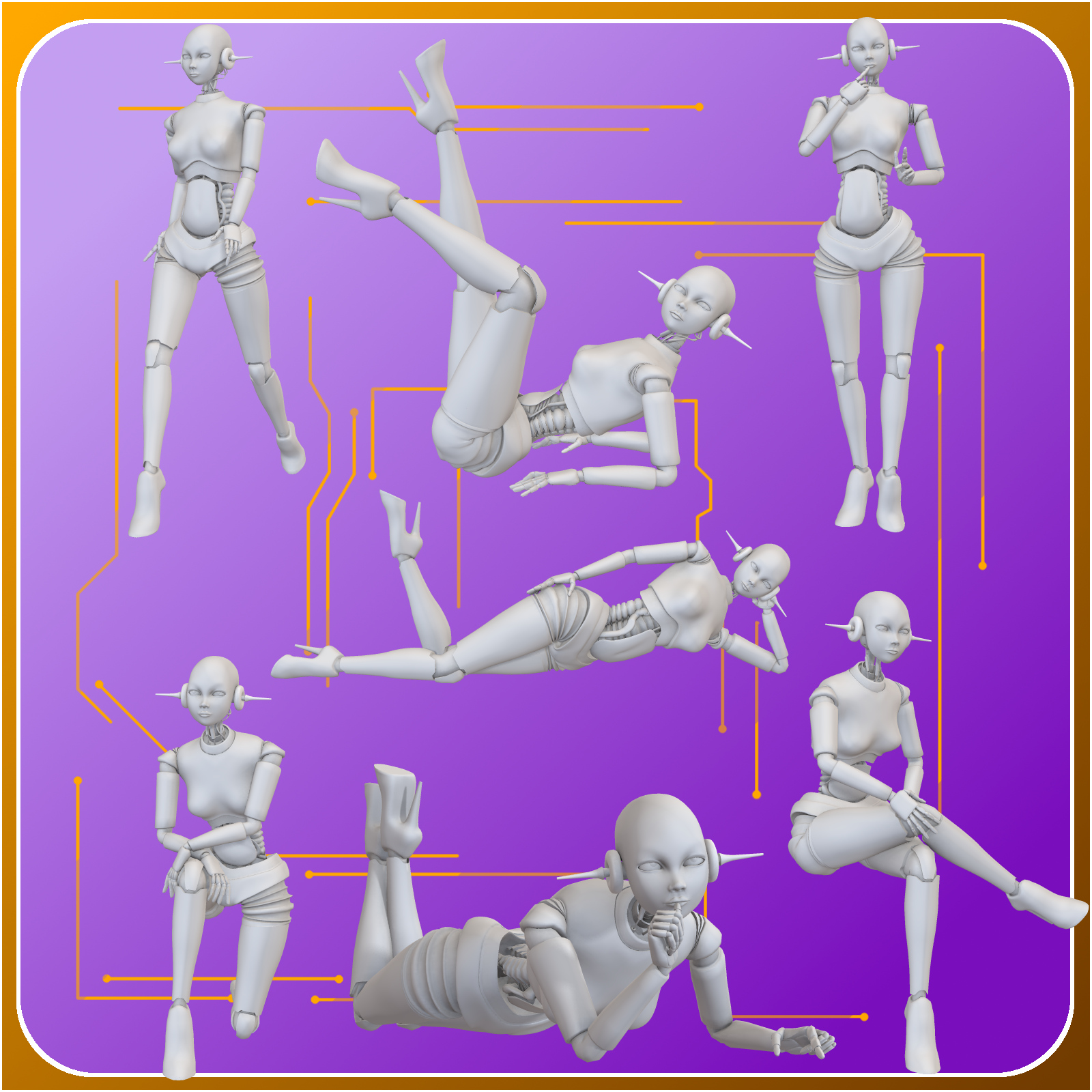 ShadowBot Poses by N/A