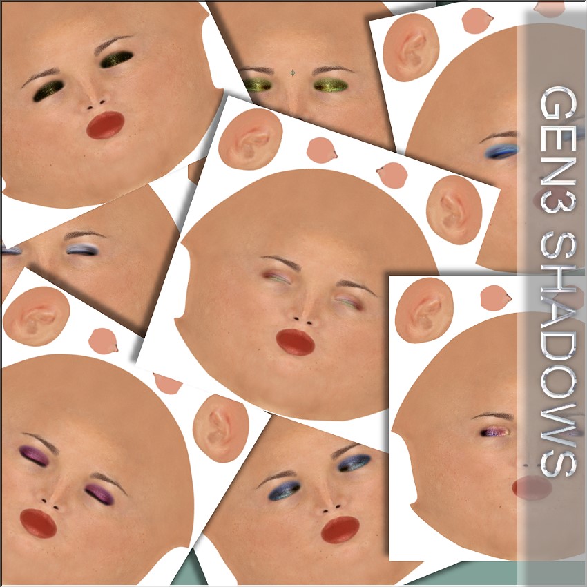 G3/V7 Eyeshadows 60 Sets Merchant Resource by N/A