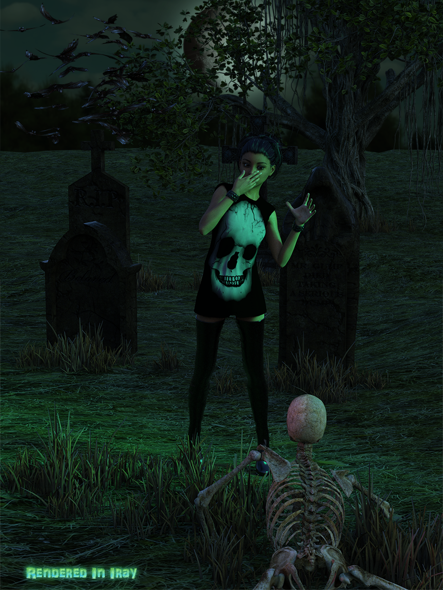 The Haunting of G3F - Pose and Expressions by N/A