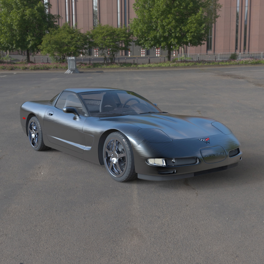 Chevrolet Corvette 2003 (for Poser) by N/A
