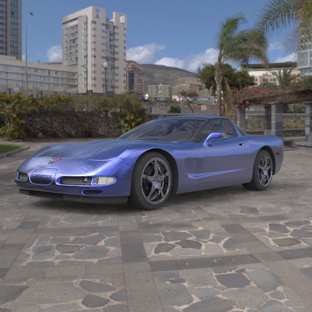 Chevrolet Corvette 2003 (for Poser) by N/A