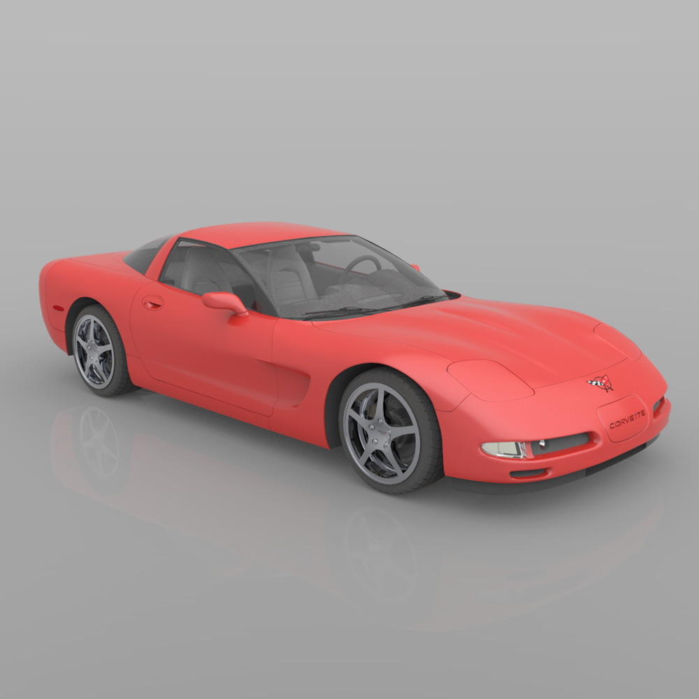 Chevrolet Corvette 2003 (for Poser) by N/A