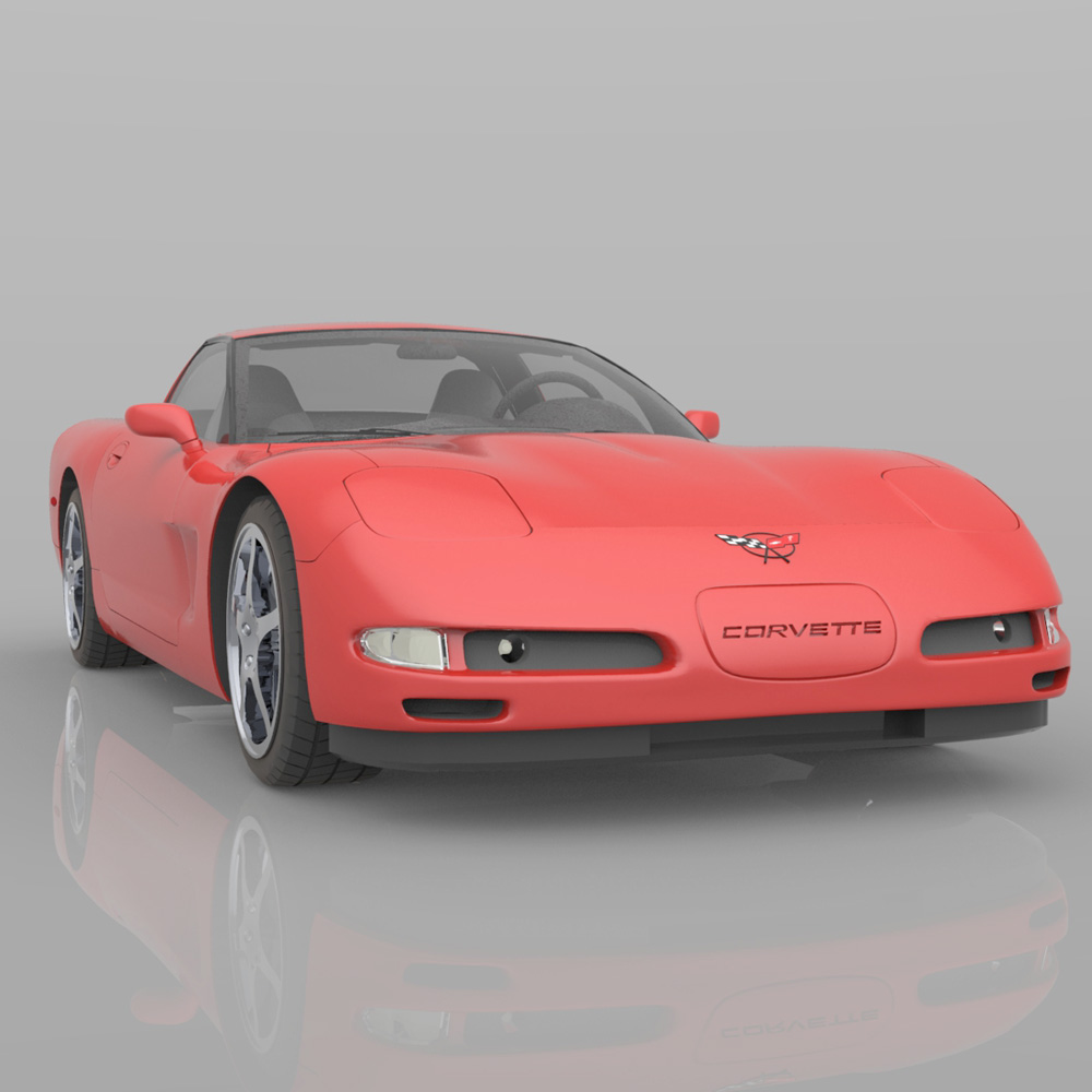 Chevrolet Corvette 2003 (for Poser) by N/A