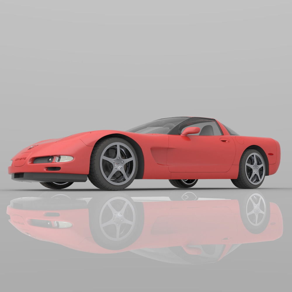 Chevrolet Corvette 2003 (for Poser) by N/A