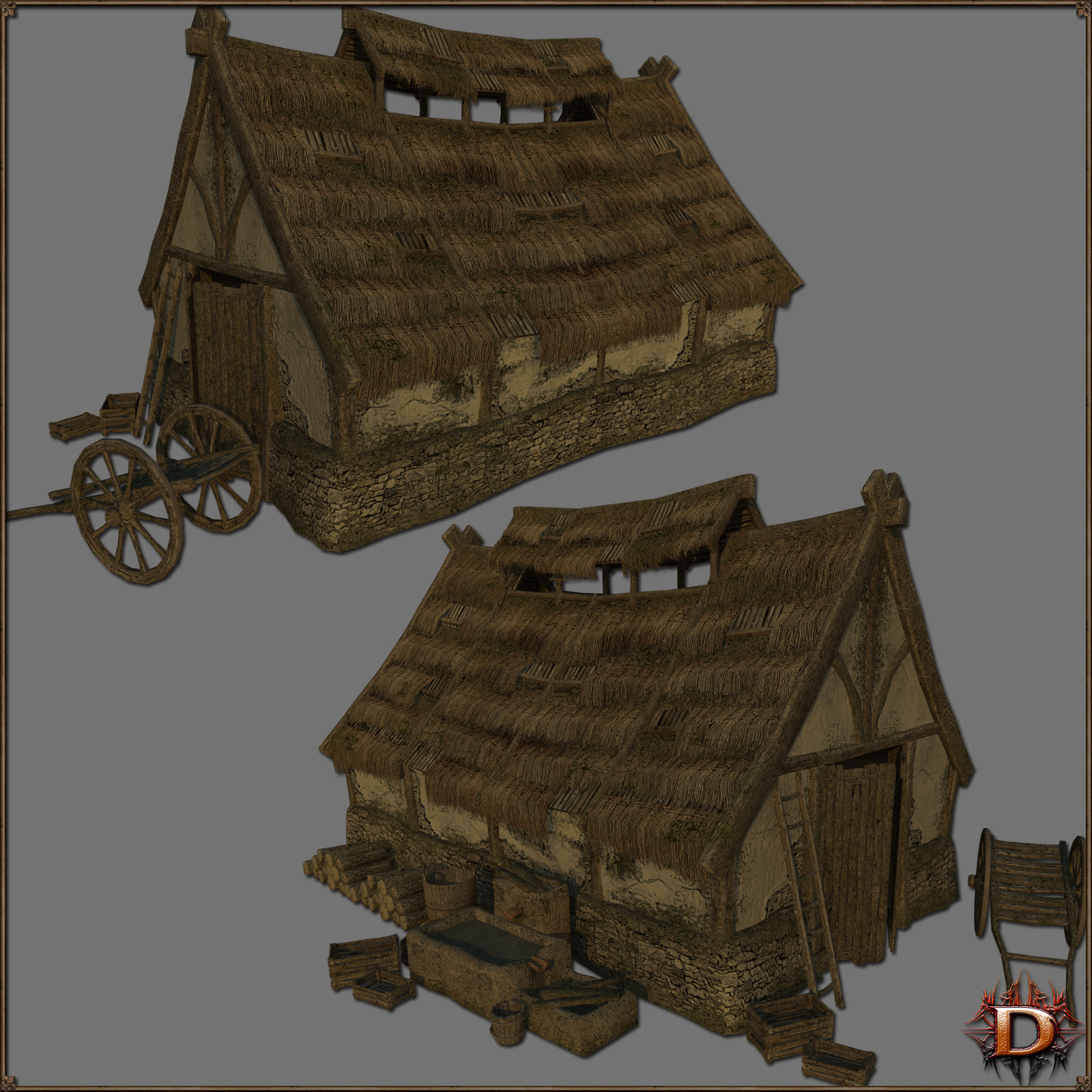 Medieval Stables by N/A