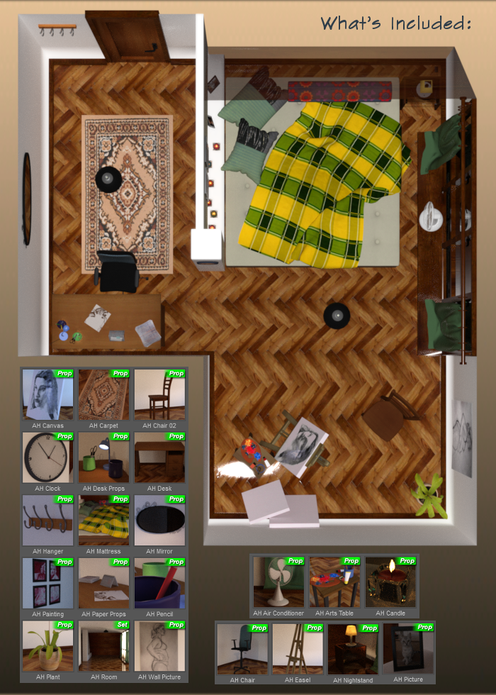 Artist's Hideout by N/A