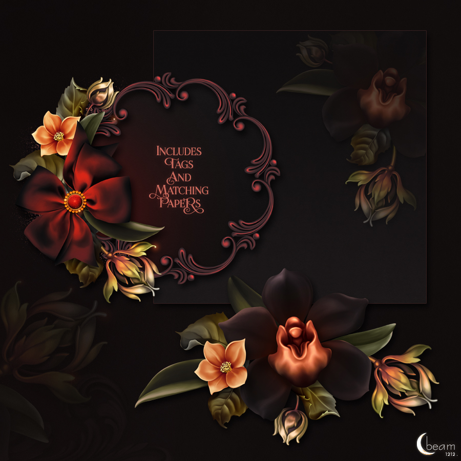 Moonbeam's Macabre Orchids by N/A