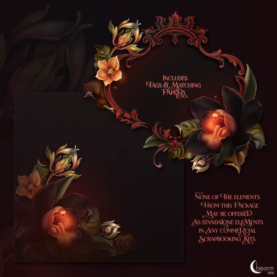 Moonbeam's Macabre Orchids by N/A