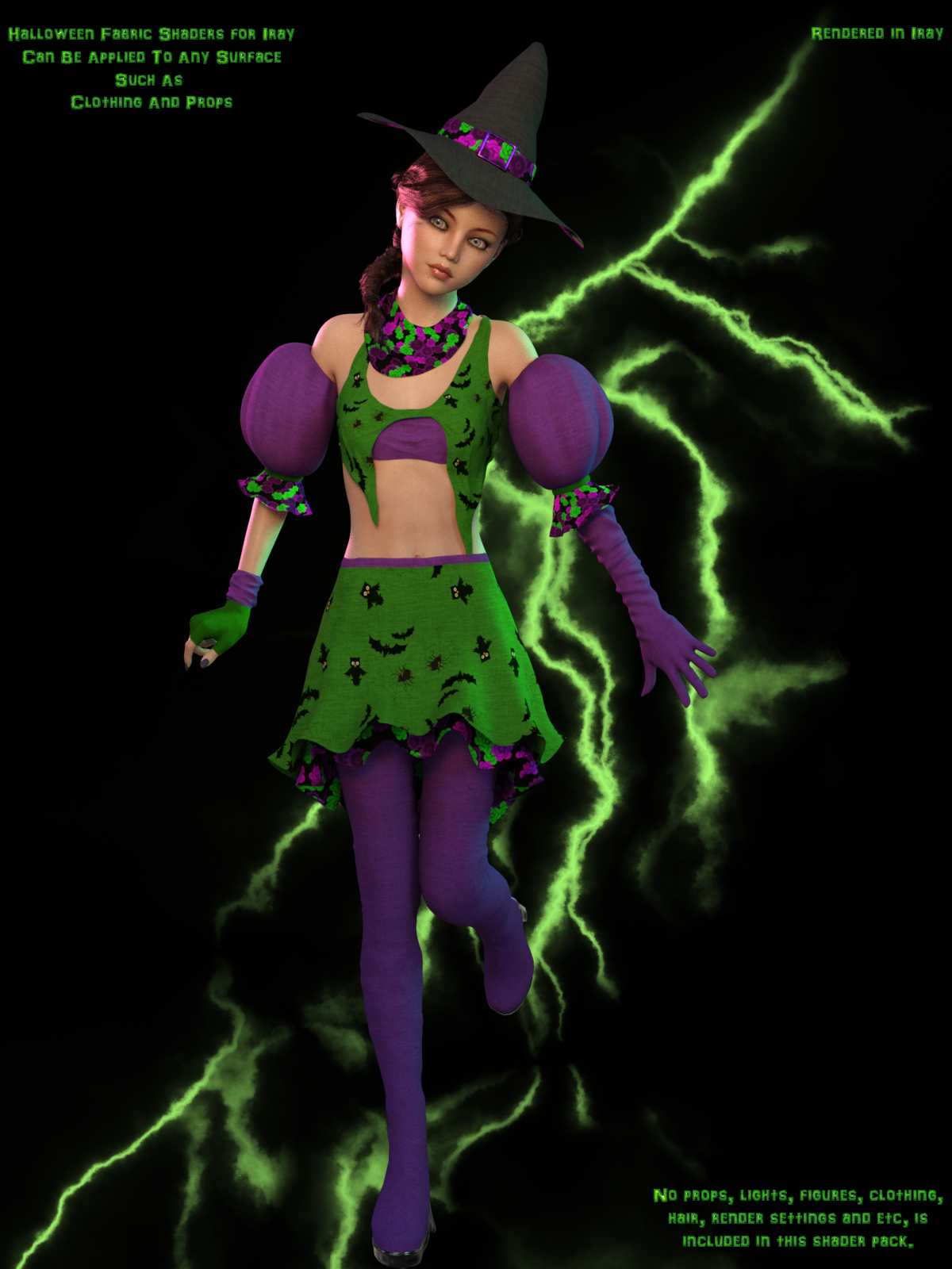 Iray Halloween Fabric Shaders And Seamless Tile Merchant Resource by N/A