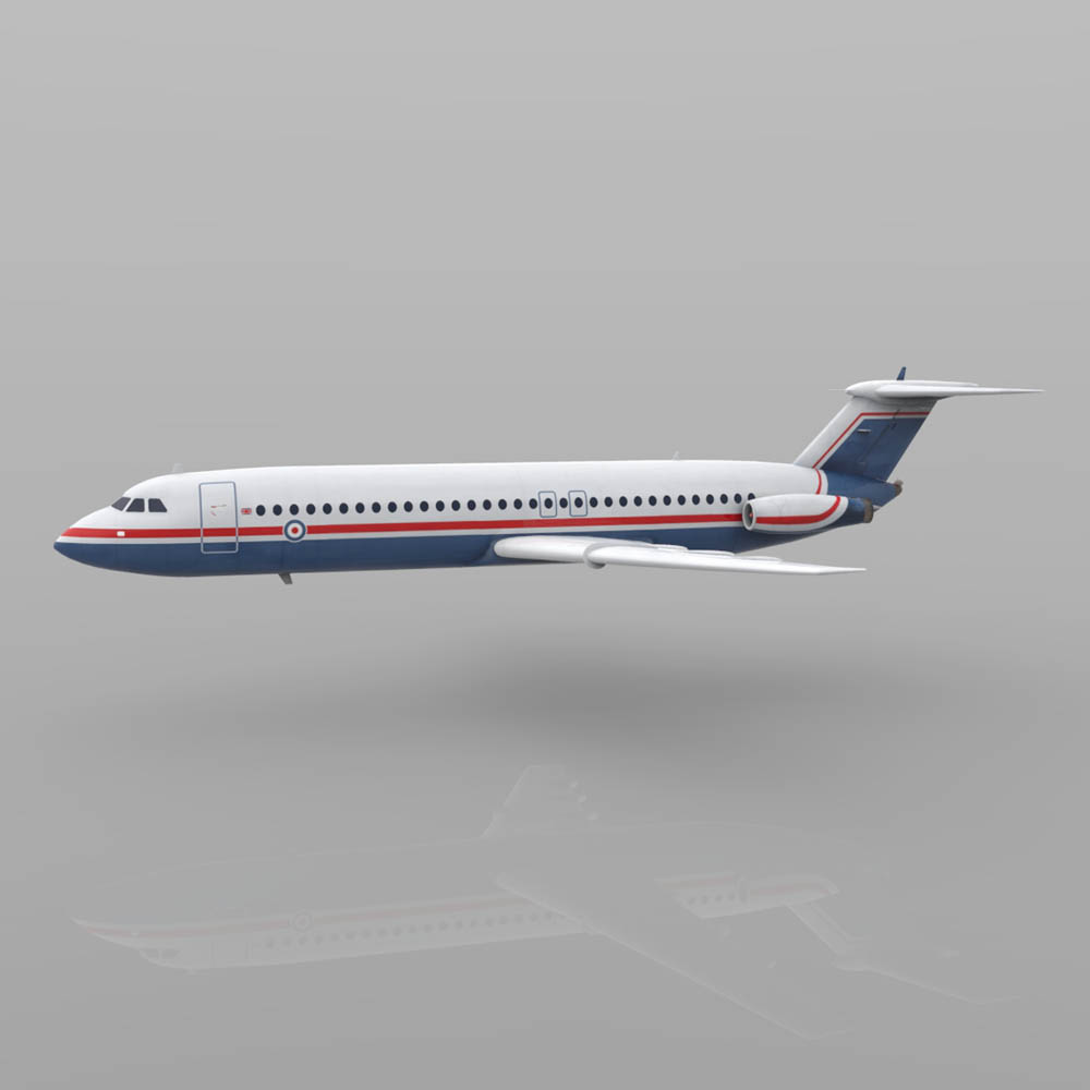 British Aircraft Corp 500  for Poser by N/A
