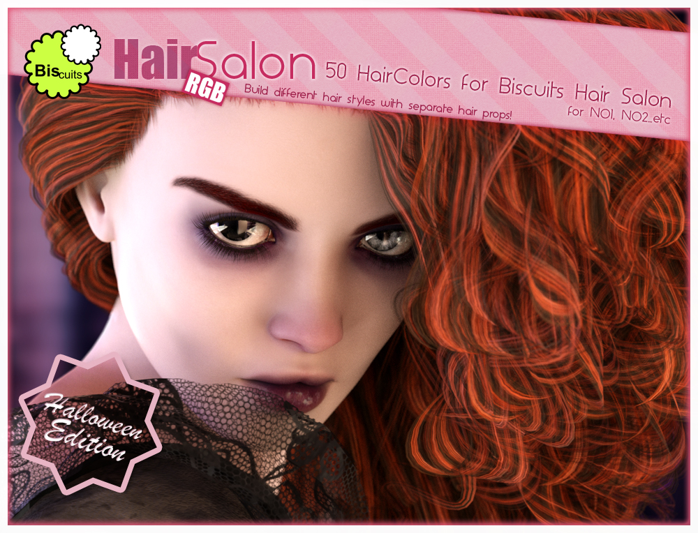 Biscuits RGB Halloween for Hair Salon by N/A