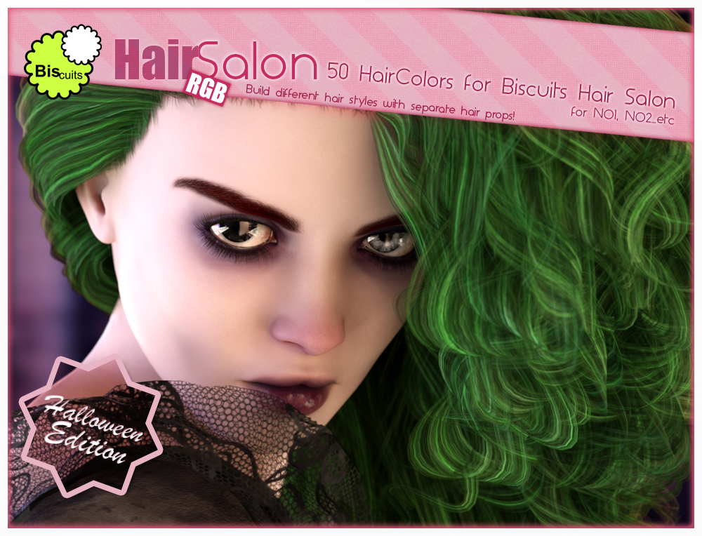 Biscuits RGB Halloween for Hair Salon by N/A