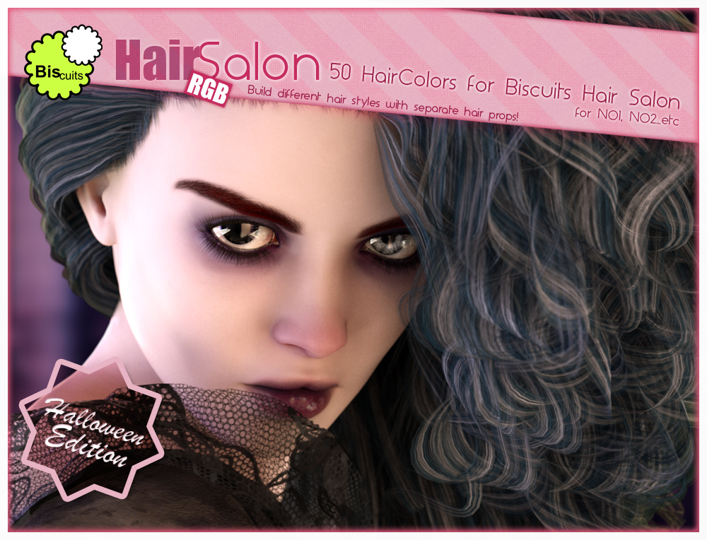 Biscuits RGB Halloween for Hair Salon by N/A