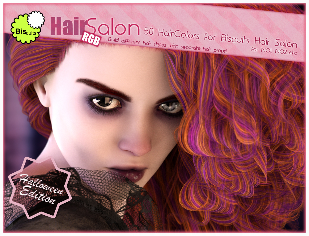 Biscuits RGB Halloween for Hair Salon by N/A