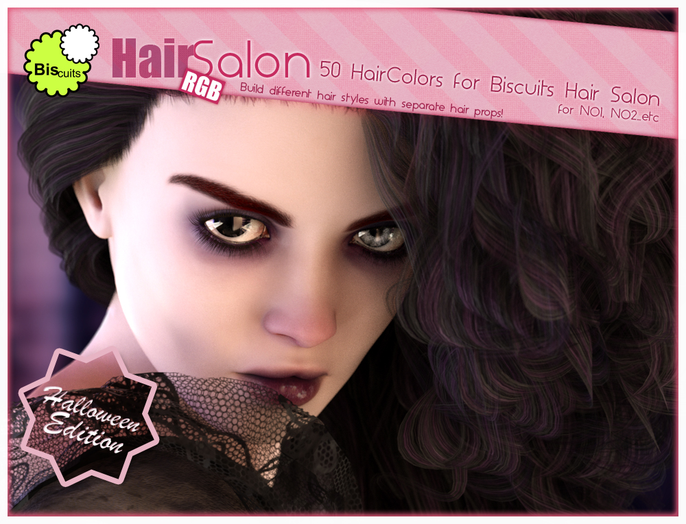 Biscuits RGB Halloween for Hair Salon by N/A